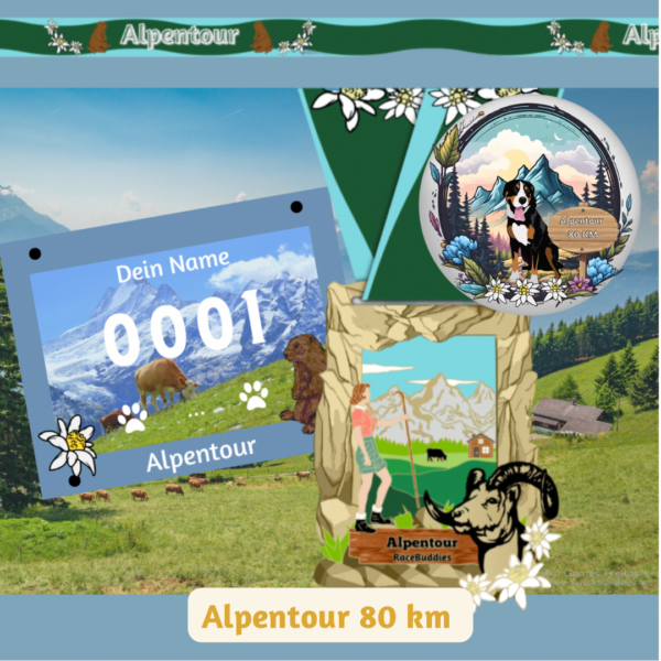 Alpen Laufpaket 80 km